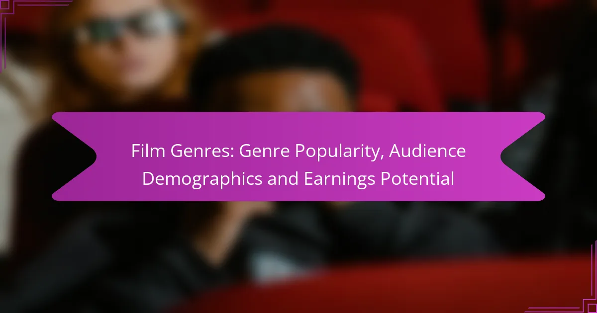 Film Genres: Genre Popularity, Audience Demographics and Earnings Potential